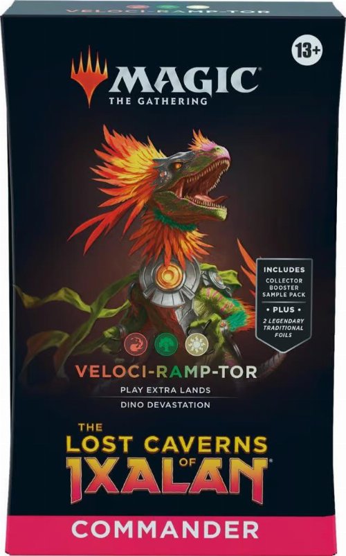 Magic the Gathering - Lost Caverns of Ixalan Commander
Deck (Veloci-Ramp-Tor)