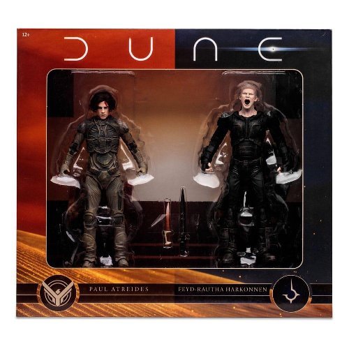 Dune: Part Two - Paul Atreides & Feyd-Rautha Harkonnen 2-Pack Action Figures (18cm)