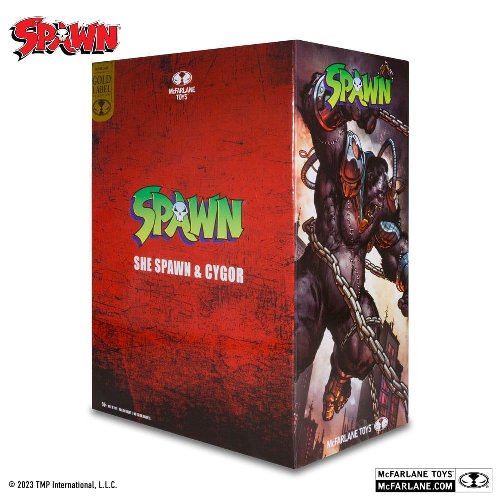 Spawn: Gold Label - She Spawn & Cygor 2-Pack
Φιγούρες Δράσης (18cm)