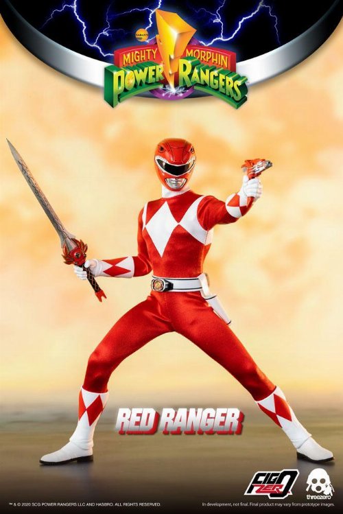 Mighty Morphin Power Rangers: FigZero - Red Ranger 1/6
Φιγούρα Δράσης (30cm)