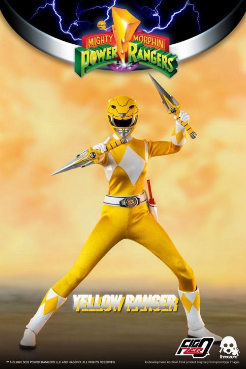 Mighty Morphin Power Rangers: FigZero - Yellow
Ranger 1/6 Action Figure (30cm)