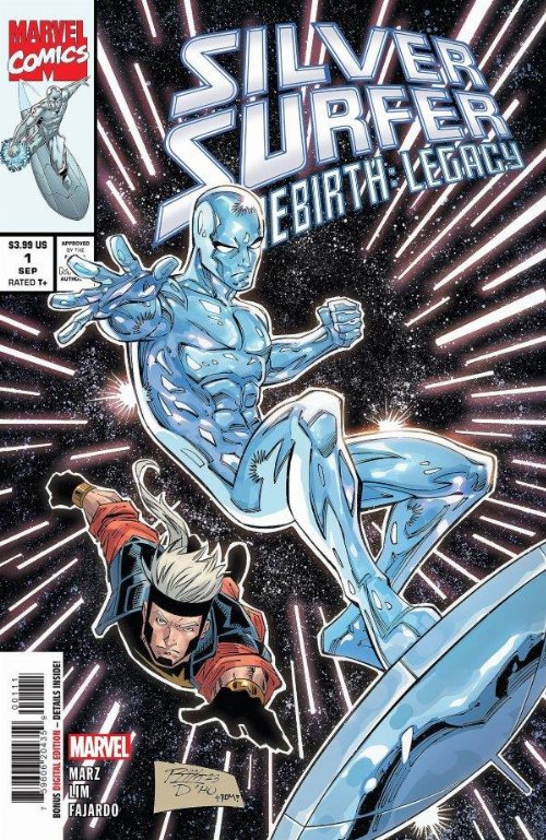 Τεύχος Κόμικ Silver Surfer Rebirth Legacy
#1