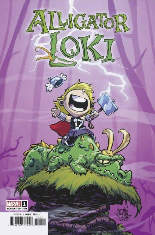 Alligator Loki #1 Young Variant
Cover