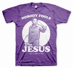 The Big Lebowski - Nobody Fools The Jesus Purple
T-Shirt (L)