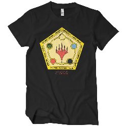 Magic the Gathering - Mana Symbols Black T-Shirt
(XL)