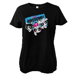 Powerpuff Girls - Team Awesome Black Ladies
T-Shirt (S)