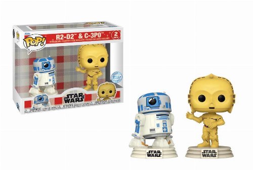 Φιγούρες Funko POP! Star Wars: Retro Reimagined -
R2-D2 & C-3P0 2-Pack (Exclusive)