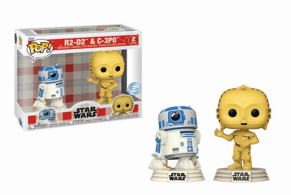 Buy Pop! R2-D2 & C-3PO 2-Pack (Retro Reimagined) at Funko.