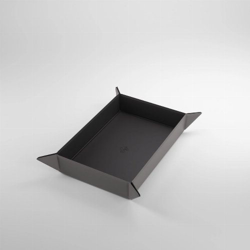 Gamegenic Magnetic Rectangular Dice Tray -
Black/Gray