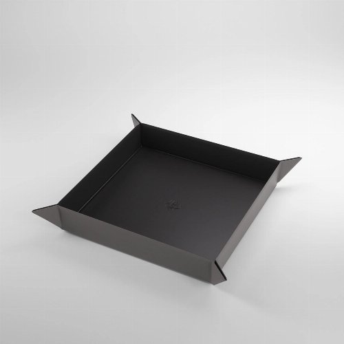 Gamegenic Magnetic Square Dice Tray -
Black/Gray