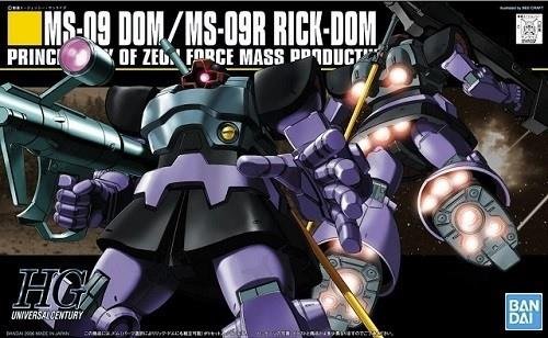 Mobile Suit Gundam - High Grade Gunpla: MS-09
Dom/MS-09 Rick-Dom 1/144 Model Kit