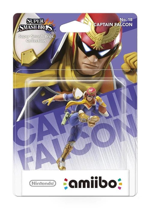 Nintendo Amiibo: Super Smash Bros - Captain Falcon #18
Φιγούρα