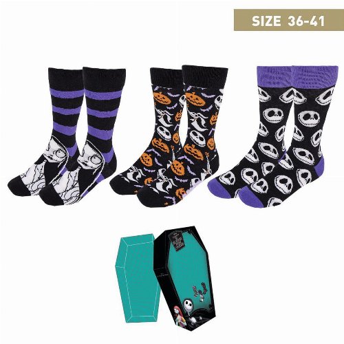 Disney - Nightmare Before Christmas 3-Pack Socks
(Size 36-41)