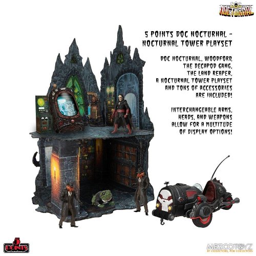 Doc Nocturnal - Nocturnal Tower Playset Σετ Φιγούρες
(9cm)