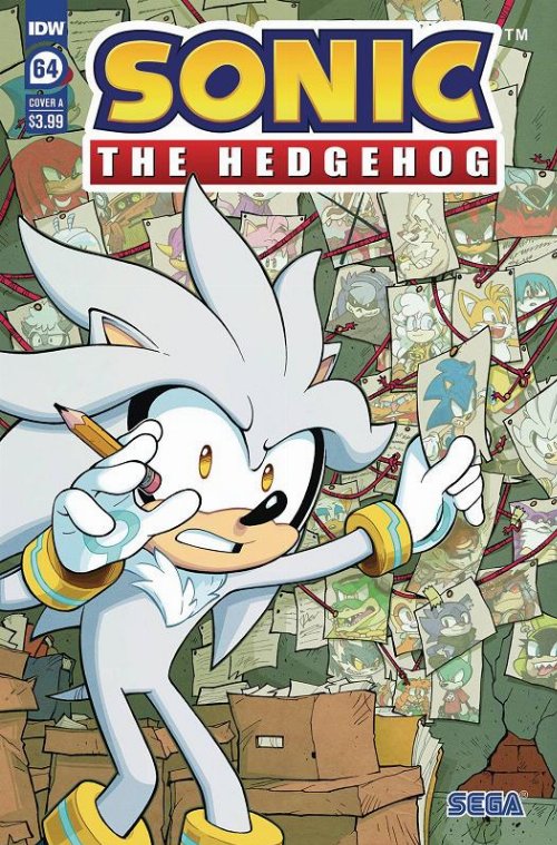 Τεύχος Κόμικ Sonic The Hedgehog #64