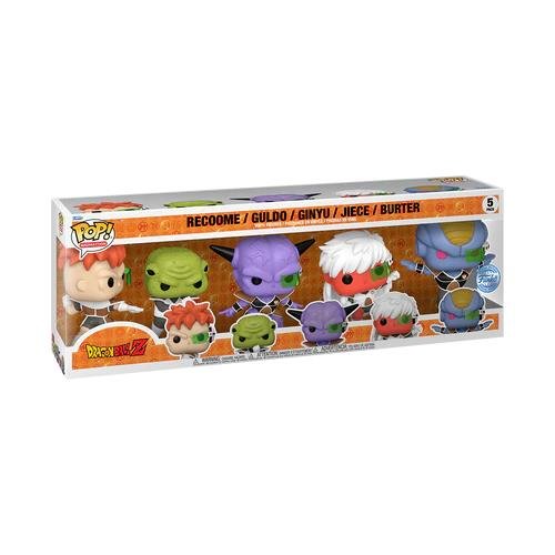 Figures Funko POP! Dragon Ball Z - Ginyu Force
Team: Recoome, Guldo, Ginyu, Jiece, Burter 5-Pack
(Exclusive)