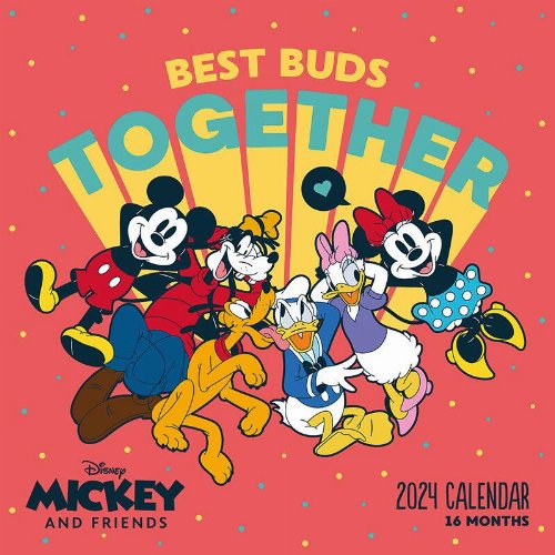 Disney - Mickey and Friends 2024 Wall
Calendar