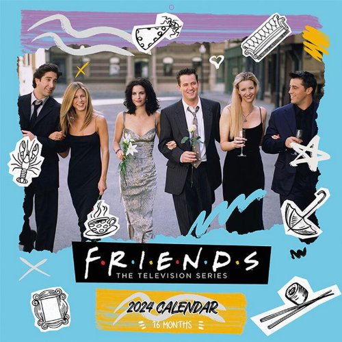 Friends - 2024 Wall Calendar