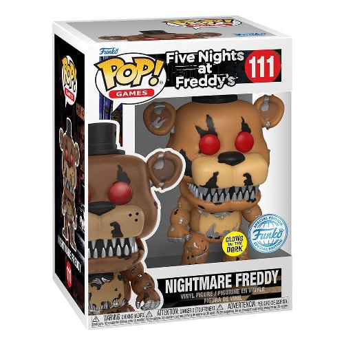 Συλλεκτικό Funko Box: Five Nights at Freddy's -
Nightmare Freddy POP! με T-Shirt