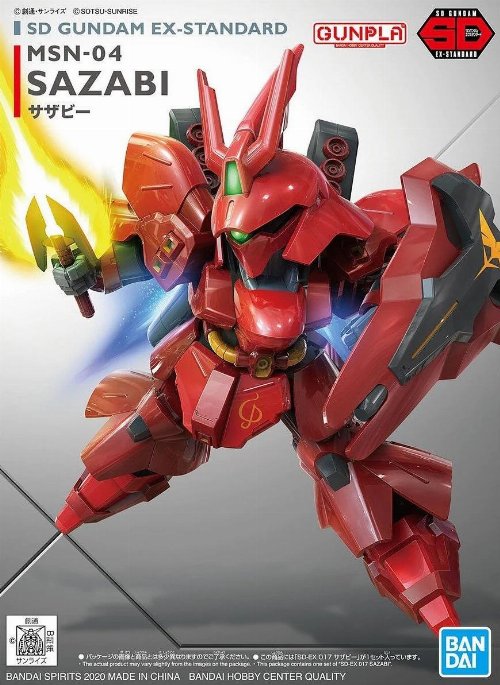 SD Gundam - MSN-04 Sazabi Model
Kit