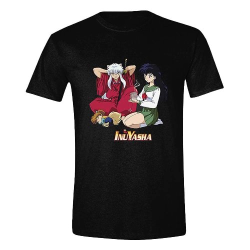 Inuyasha - Inuyasha, Kagome & Shippo Black T-Shirt
(S)