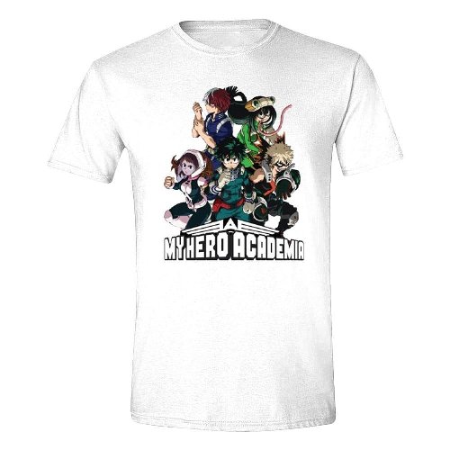 Boku no Hero Academia - Characters White T-Shirt
(XL)