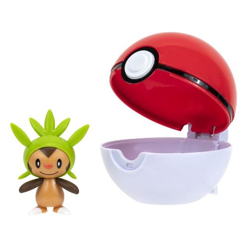 Pokemon Clip 'N' Go - Poke Ball with Chespin
Battle Figure (5cm)
