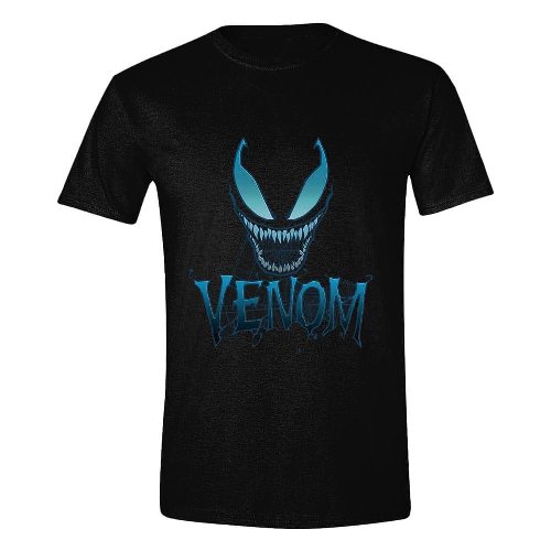 Marvel - Venom Blue Web Face Black T-Shirt
(M)