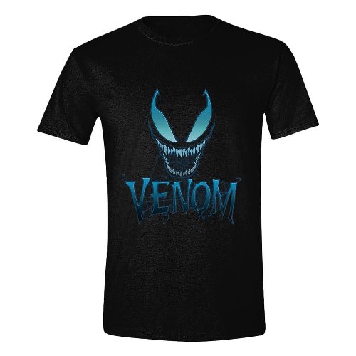 Marvel - Venom Blue Web Face Black T-Shirt
(L)