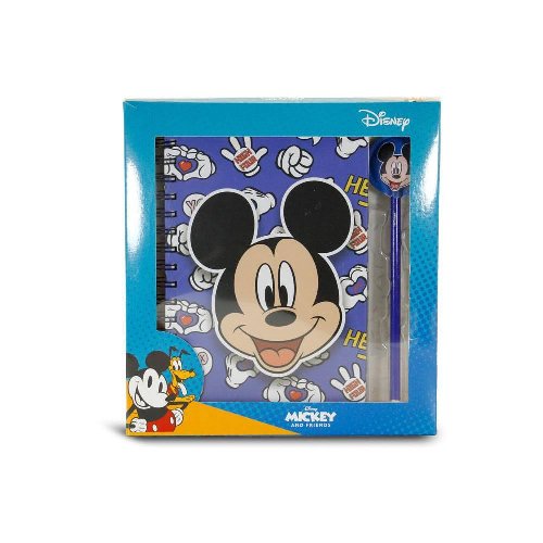 Disney - Mickey Grins Noteobok with
Pen