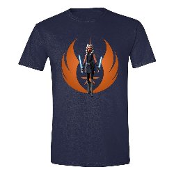 Star Wars: Ahsoka - Rebel Pose Navy T-Shirt
(S)