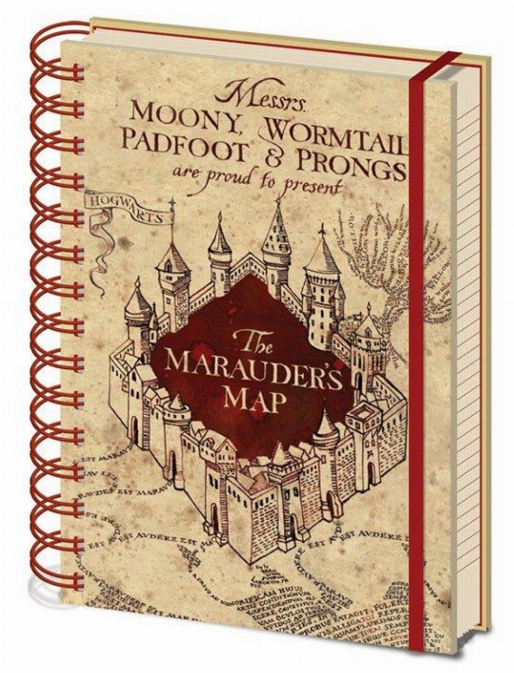 Water Bottle 500ml Marauder's Map - Harry Potter - Boutique Harry Potter
