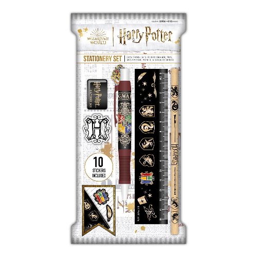 Harry Potter - Hogwarts Colourful Crest
Stationery Set