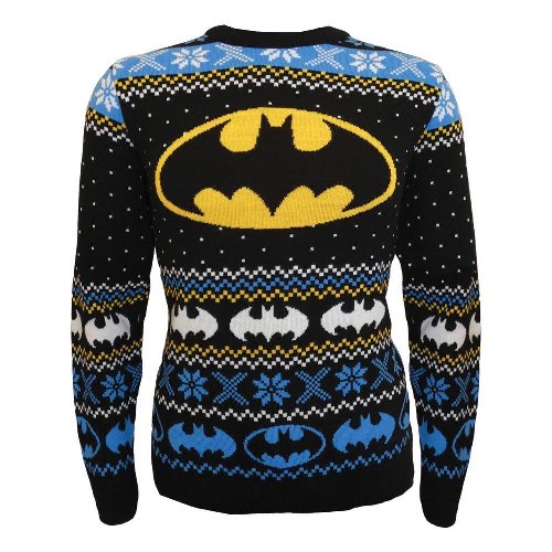 DC Comics Batman Logo Ugly Christmas Sweater M eFantasy.gr