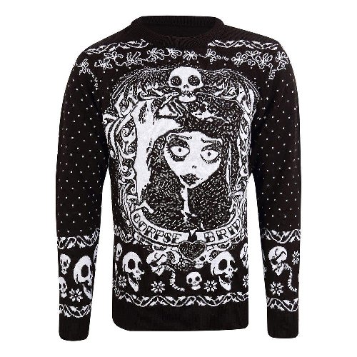 Corpse Bride - Emily and Skulls Ugly Christmas
Sweater