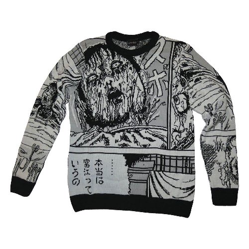 Junji Ito - Collage Ugly Christmas Sweater
(L)