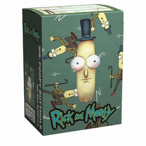 Dragon Shield Art Sleeves Standard Size - Rick and
Morty: Mr. Poopy Butthole (100 Sleeves)