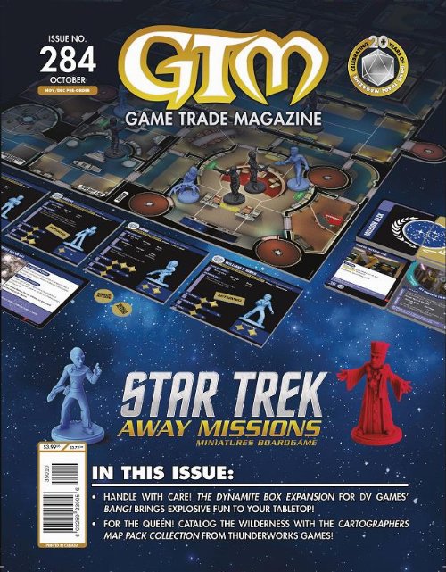 Game Trade Magazine #284 (Cover Story: Star Trek Away
Missions Miniature Boardgame)