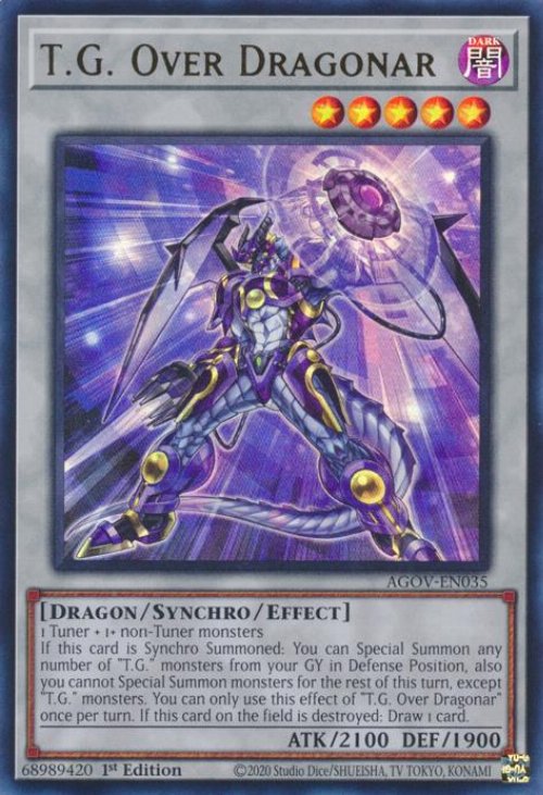 T.G. Over Dragonar (V.1 - Ultra
Rare)