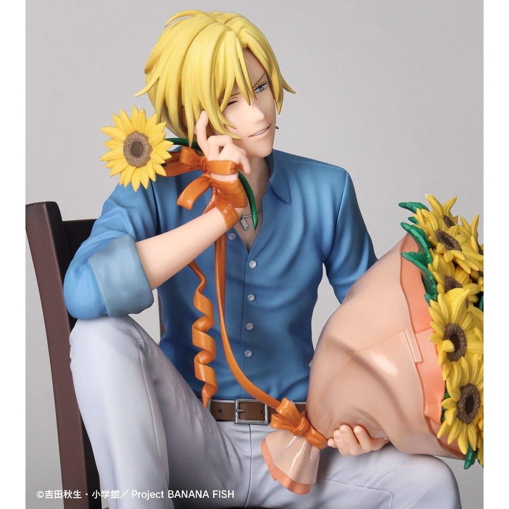 Ash Lynx (Re-run) Statue and Ring Style Banana Fish Figure