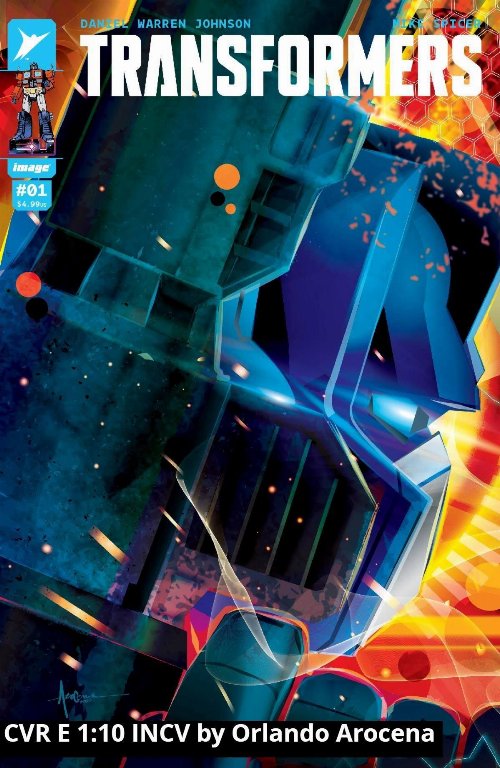 Transformers #1 Cover E