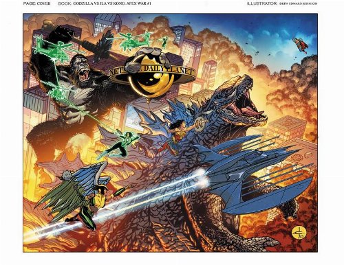 Justice League Vs. Godzilla Vs. Kong #1 (OF
6)