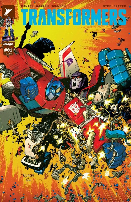 Τεύχος Κόμικ Transformers #1 Cover D