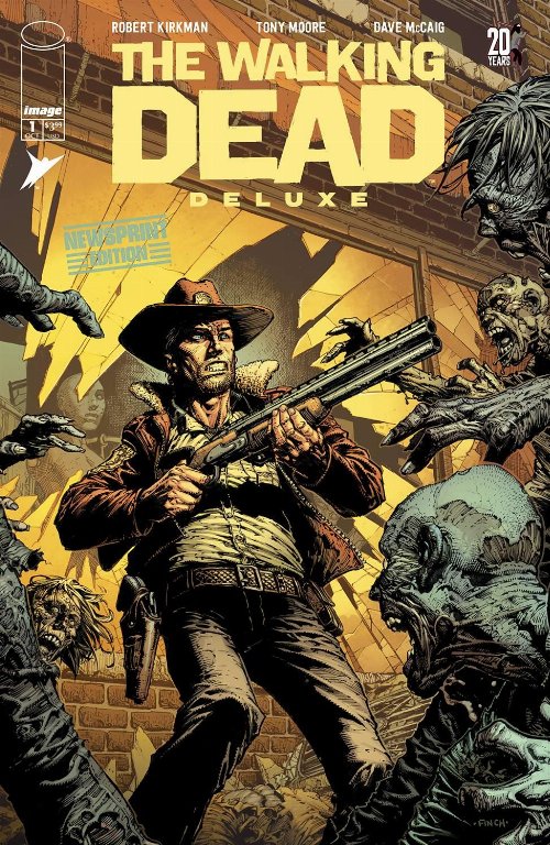 Τεύχος κόμικ The Walking Dead Deluxe #1 Newsprint Ed
(One-Shot)