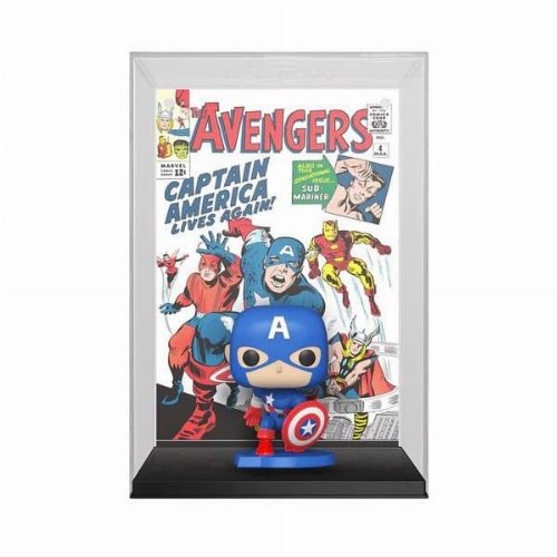 Φιγούρα Funko POP! Comic Covers: Marvel Avengers -
Captain America #27