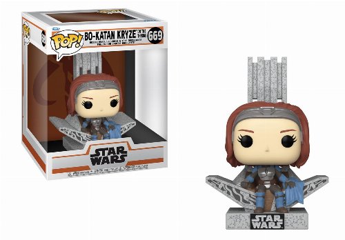 Figure Funko POP! Deluxe: Star Wars: The
Mandalorian - Bo-Katan Kryze on the Throne #669