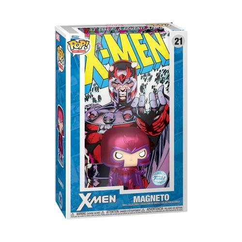 Figure Funko POP! Comic Covers: Marvel X-Men -
Magneto (Metallic) #21 (Exclusive)