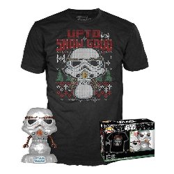 Funko Box: Star Wars The Mandalorian - Holiday
Stormtrooper (Metallic) POP! with T-Shirt (M)