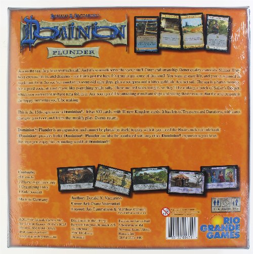 Επέκταση Dominion: Plunder (2nd Edition)