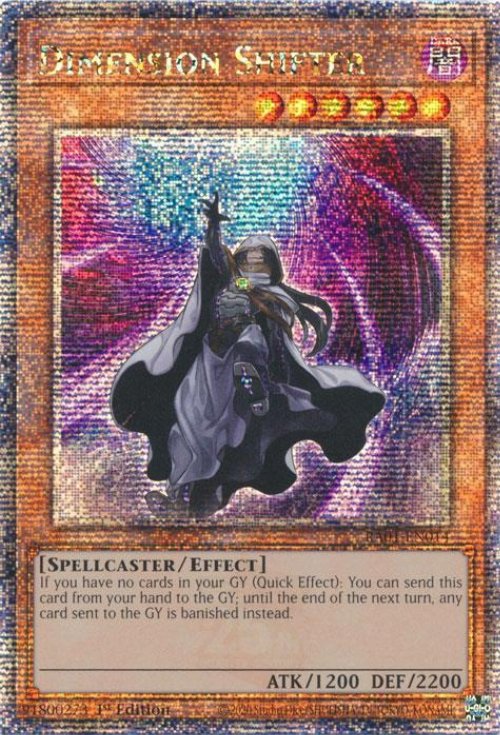 Dimension Shifter (V.5 - Quarter Century Secret
Rare)